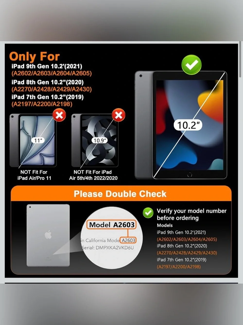 Tempered Glass Screen Protector for Tablet - Clear